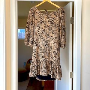 Adorable cutout back Anthropologie dress!